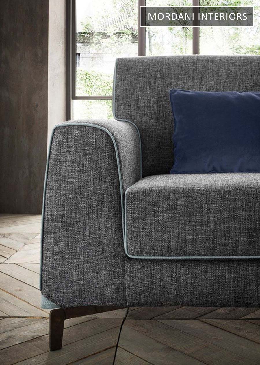 Grey Fine Textured Jacquard Upholstery